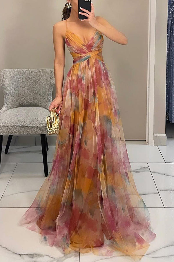 Vestido comprido elegante