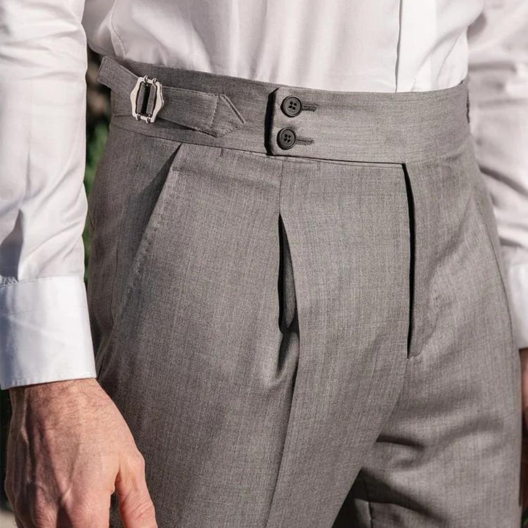 Pantalona de linho Gold Coast