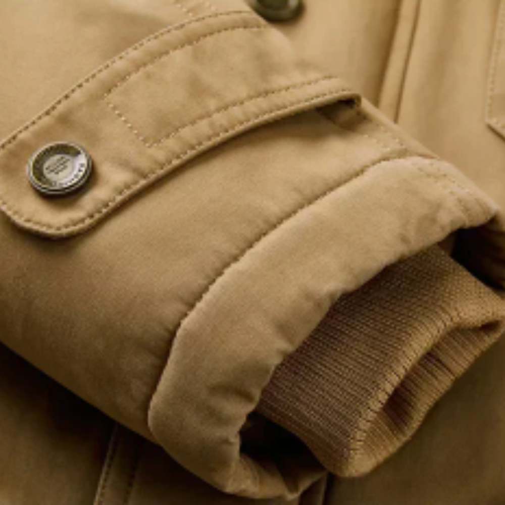 Casaco bomber acolchoado elegante