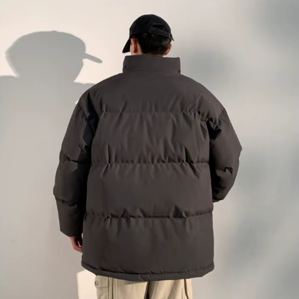 Casaco de parkas à prova de vento