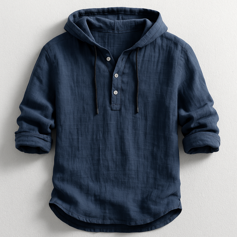 Camisa com capuz elegante