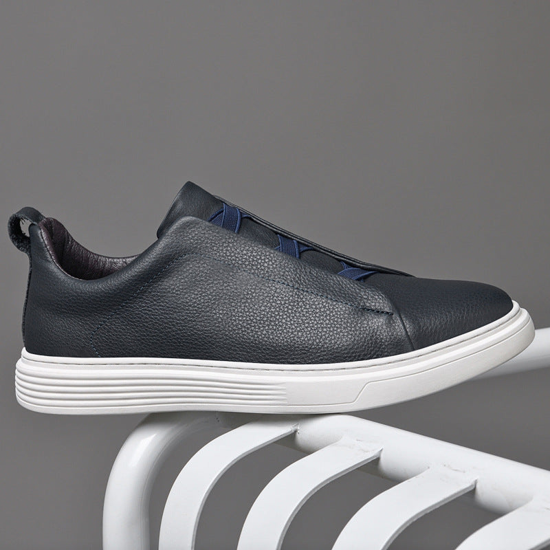 Sapatos de couro elegantes