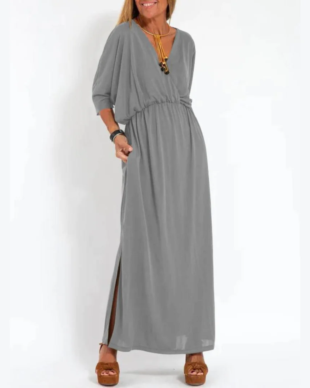Vestido de primavera elegante