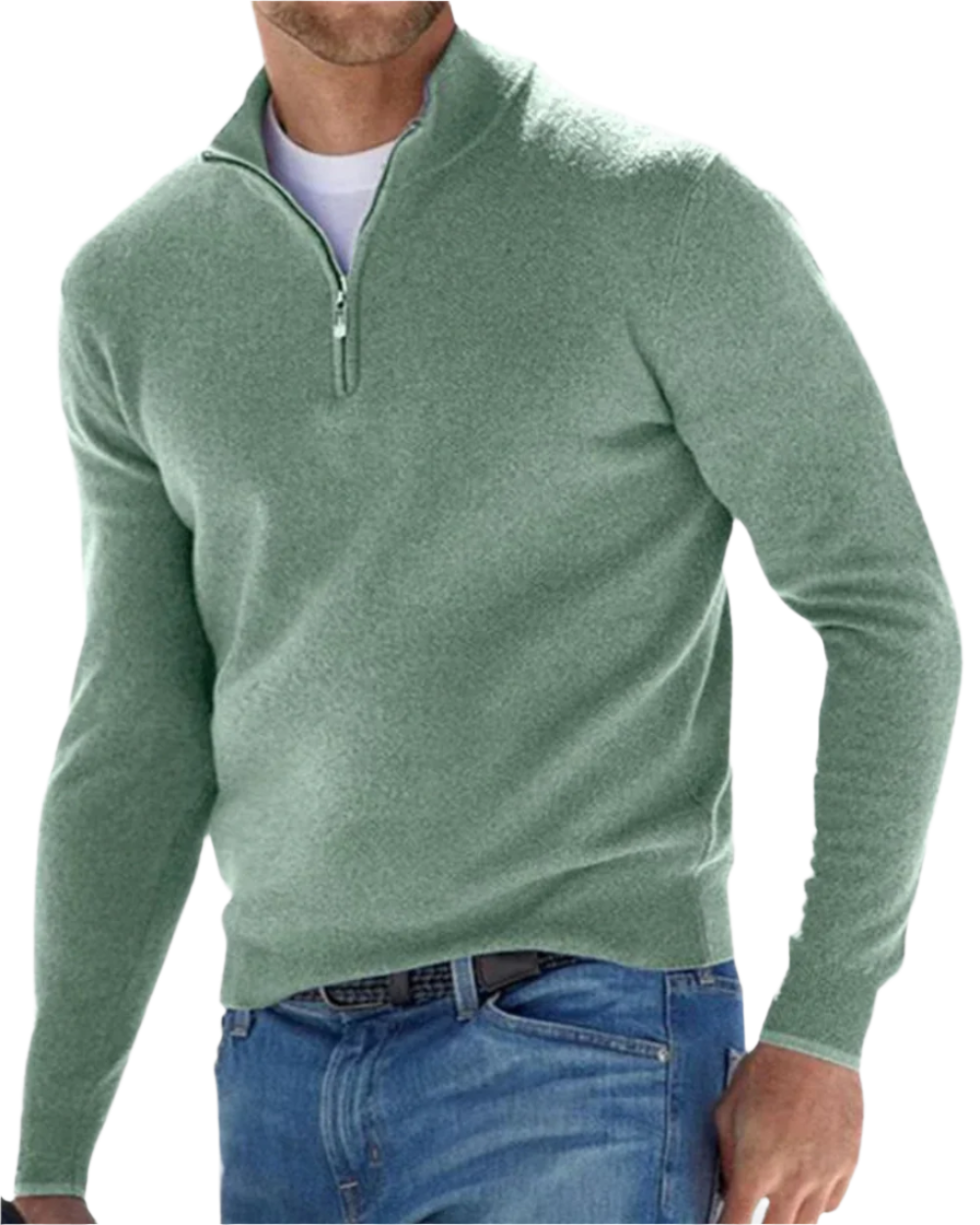 Camisola com fecho de correr Davide
