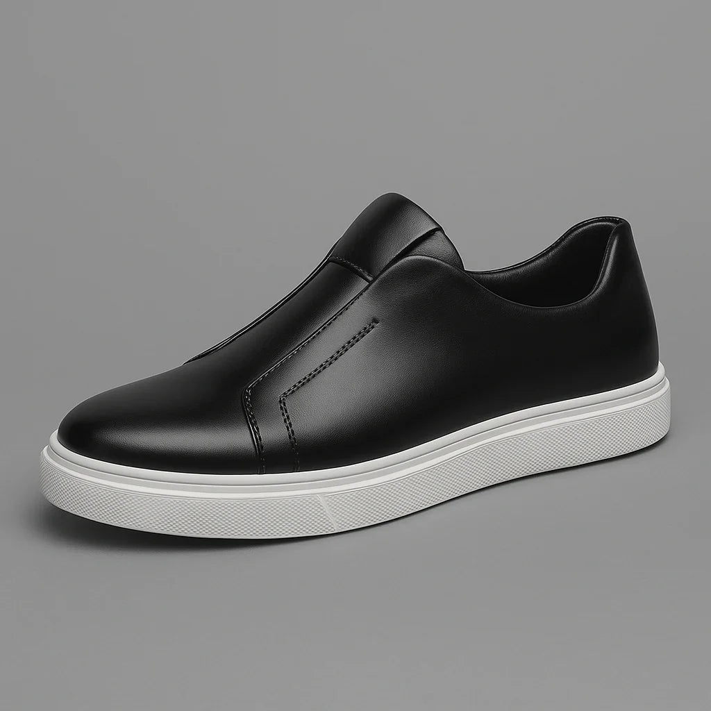 Sapatos de couro elegantes