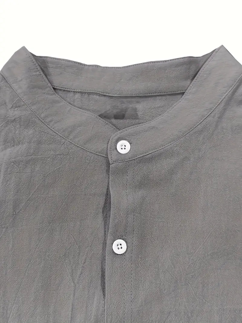 Camisa de linho elegante