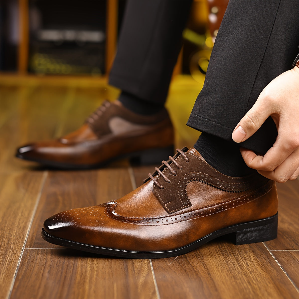 Sapatos sociais Oxford