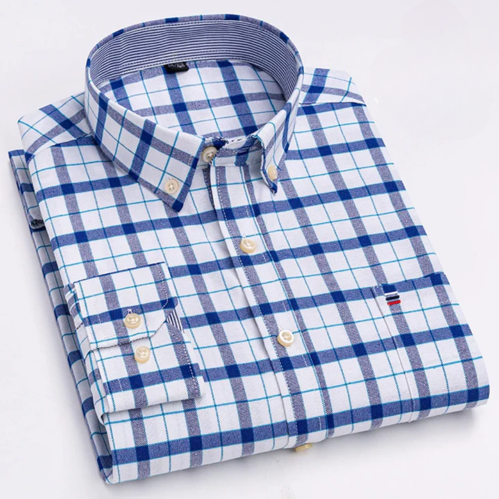 Camisa casual de algodão