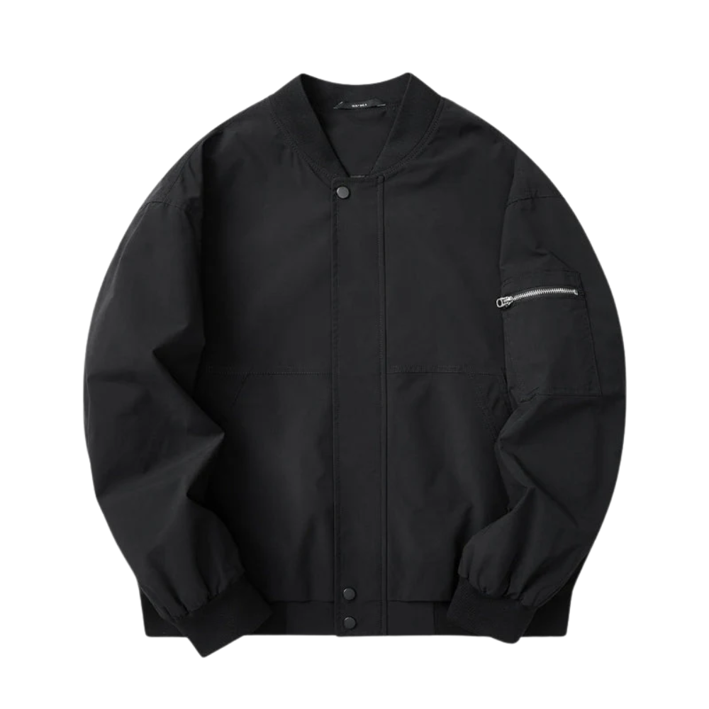 Casaco de bombardeiro elegante