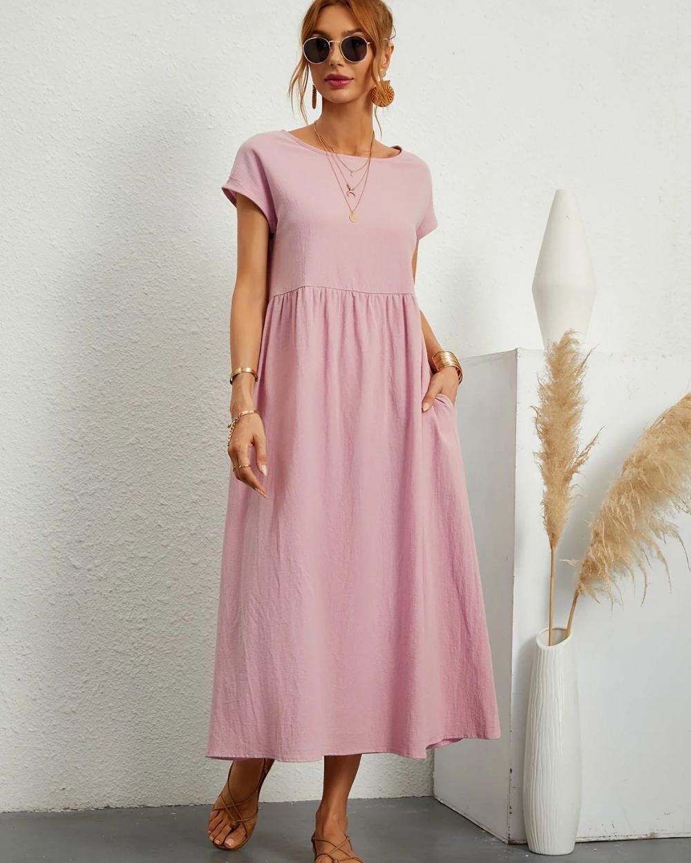 Vestido de mulher elegante