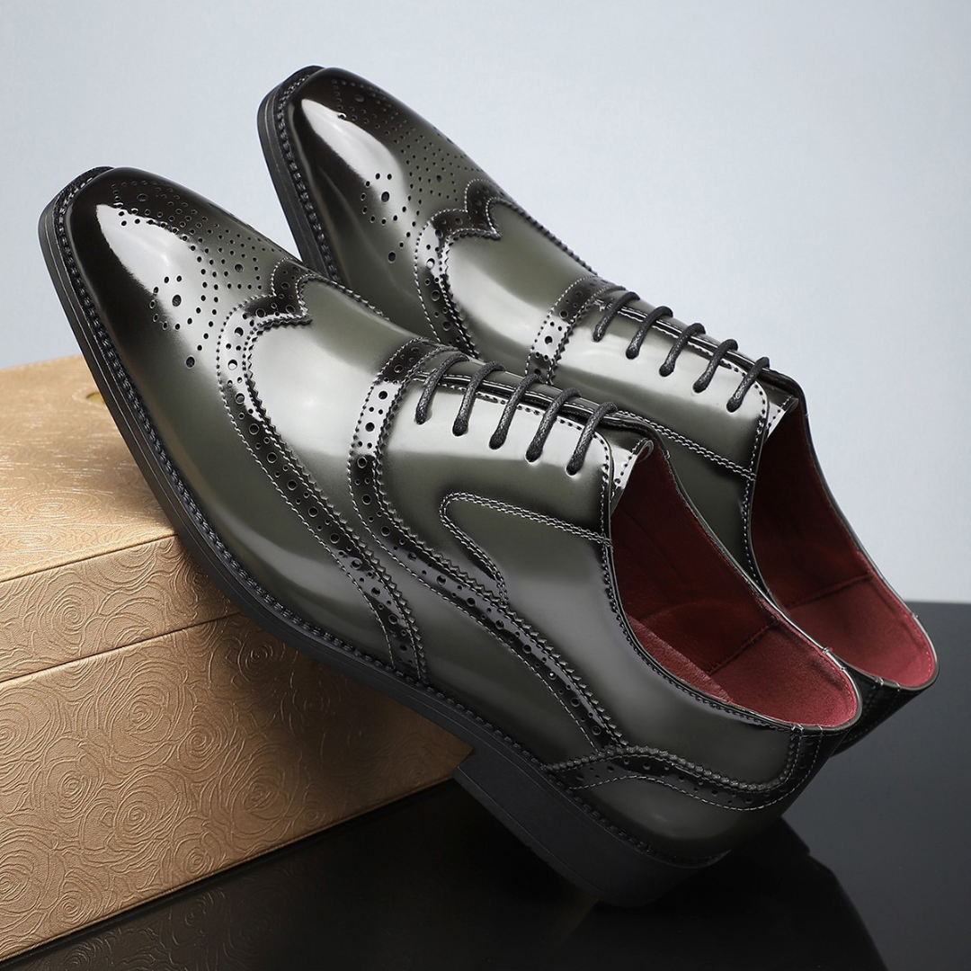 Sapatos Oxford masculinos elegantes