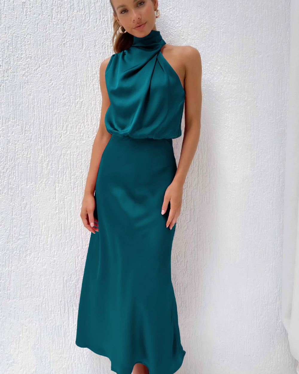 Vestido de cocktail elegante Saint - Tropez