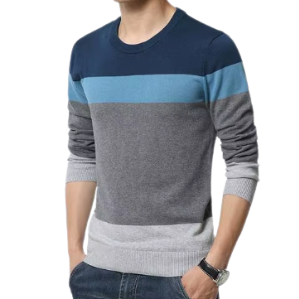 Camisola casual de algodão para homem