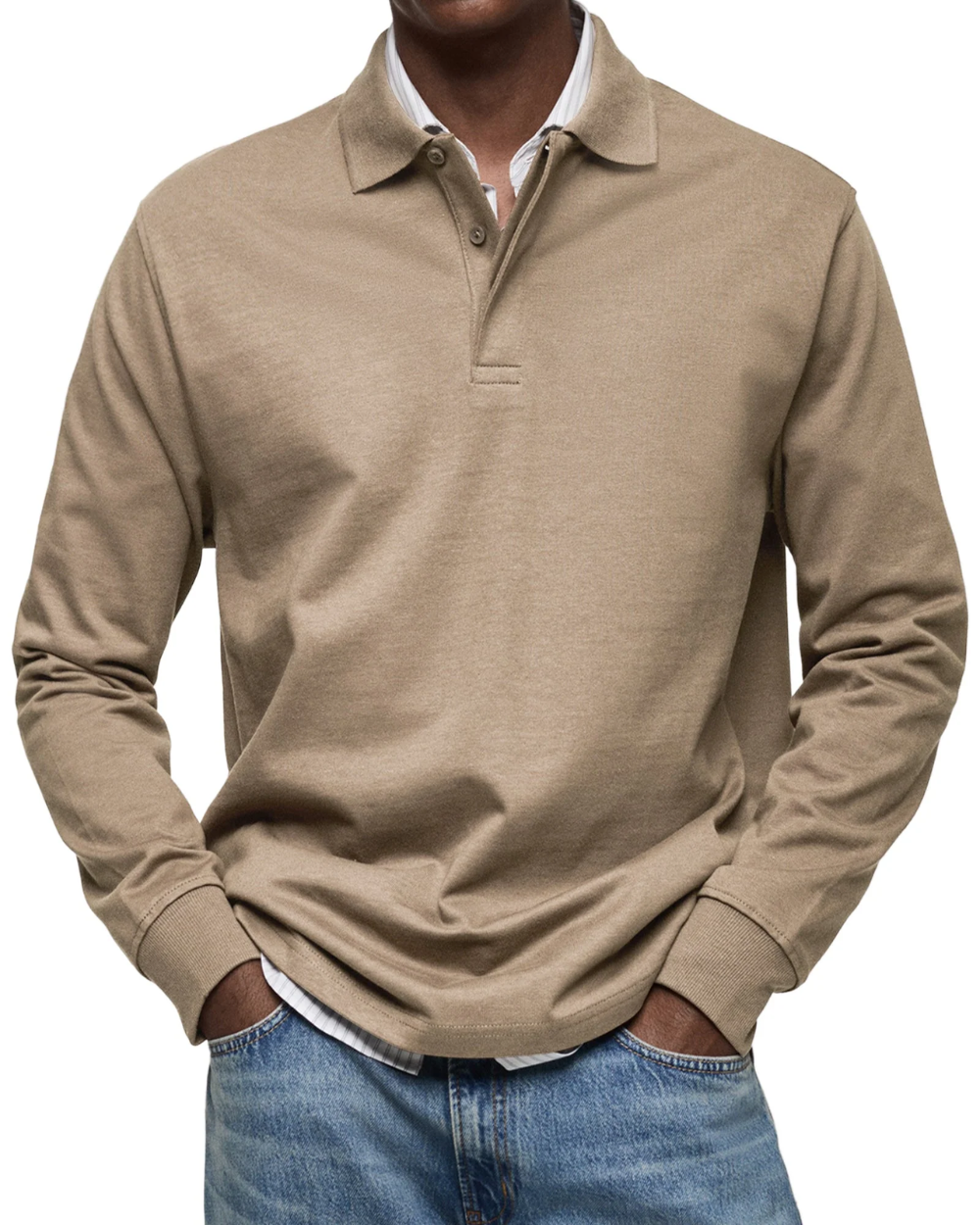 Camisola pólo casual