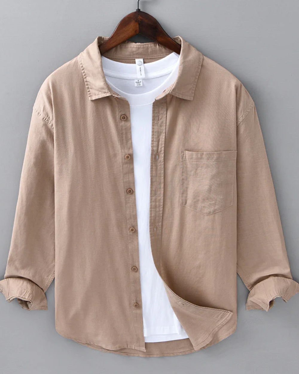 Camisa de linho Doha