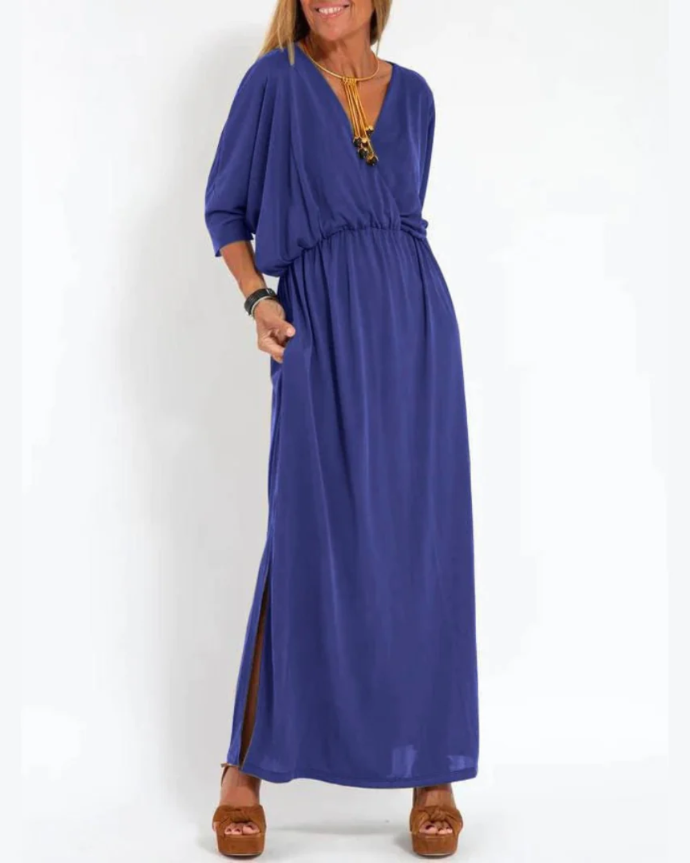 Vestido de primavera elegante