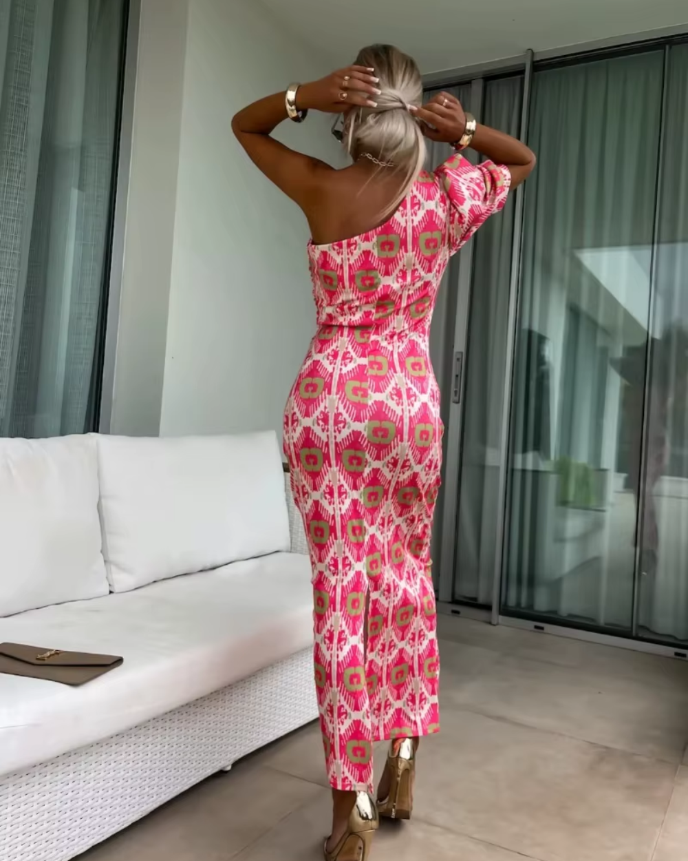 Vestido de festa elegante