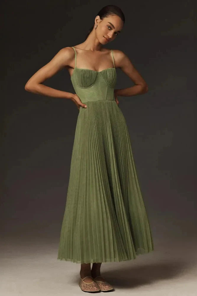 Vestido comprido elegante