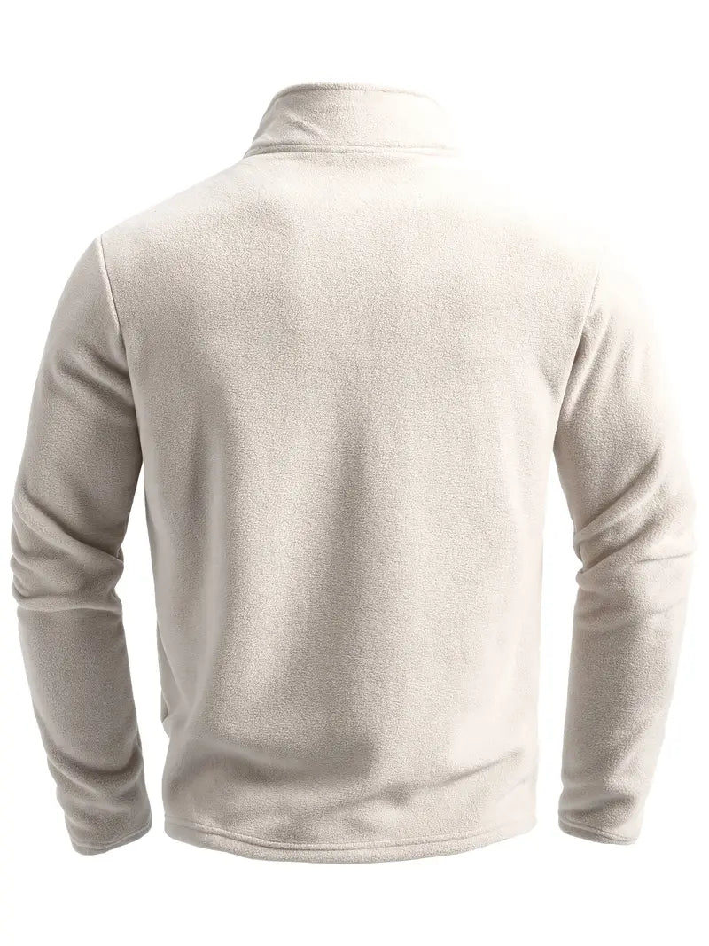 Camisola de manga comprida com fecho