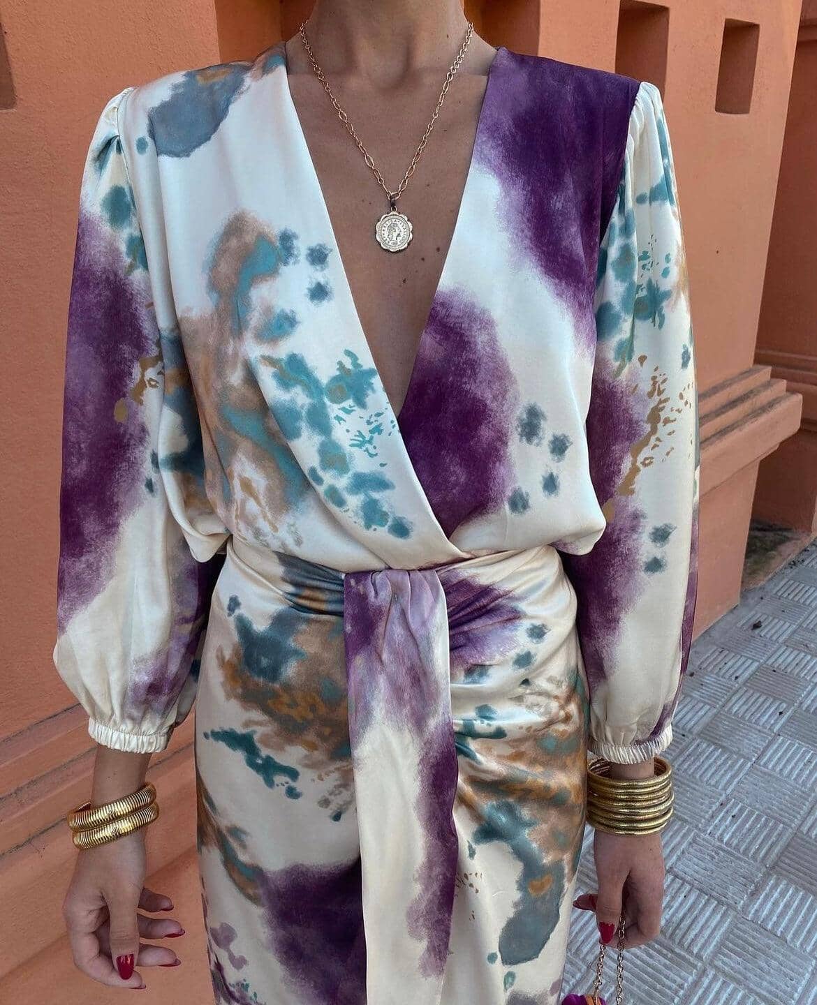 Vestido de mulher elegante