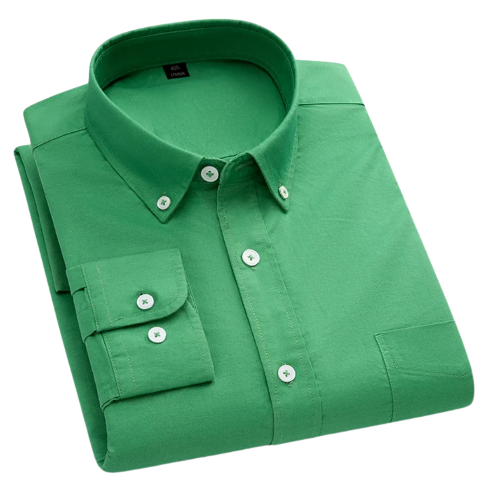Camisa clássica de algodão