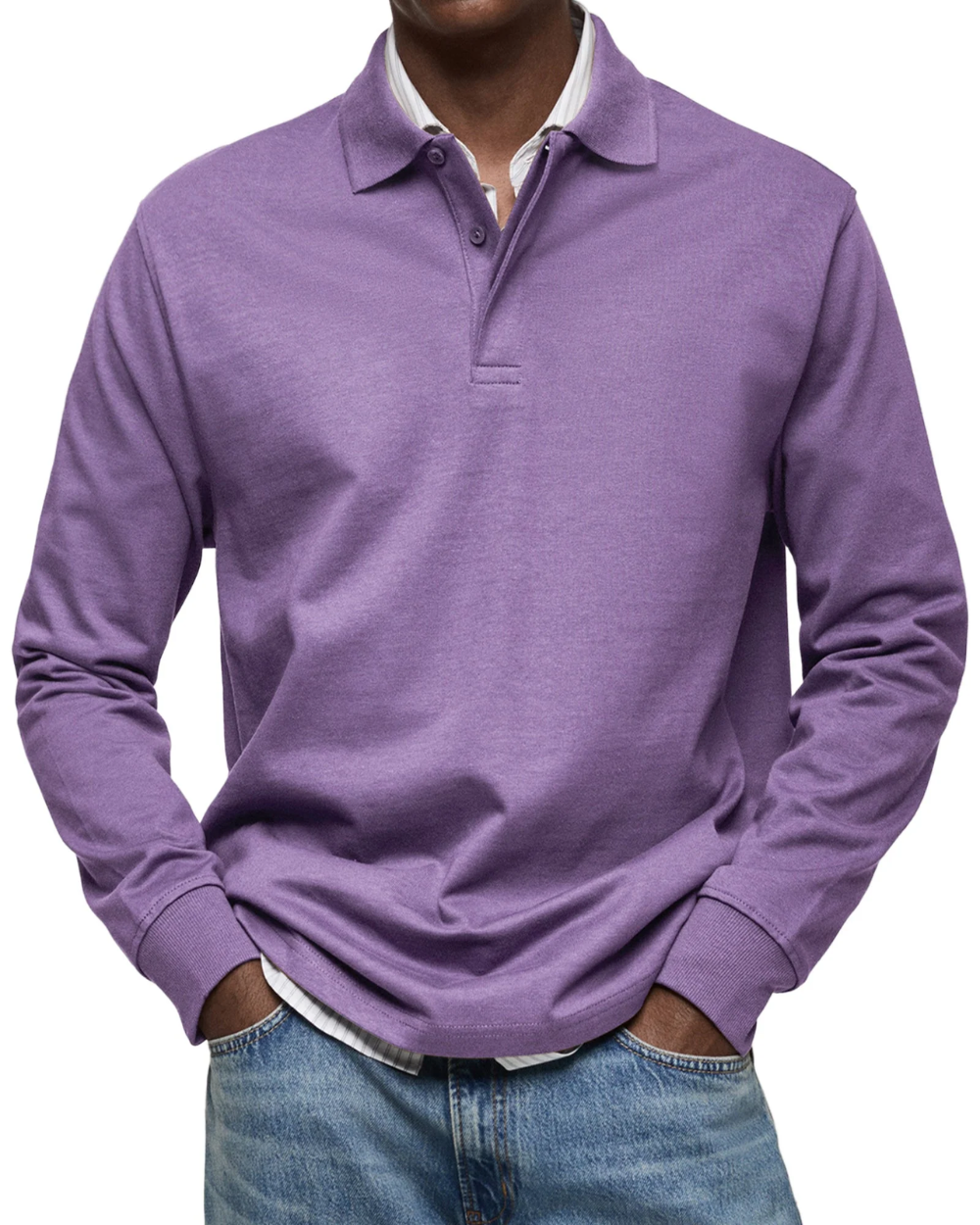 Camisola pólo casual