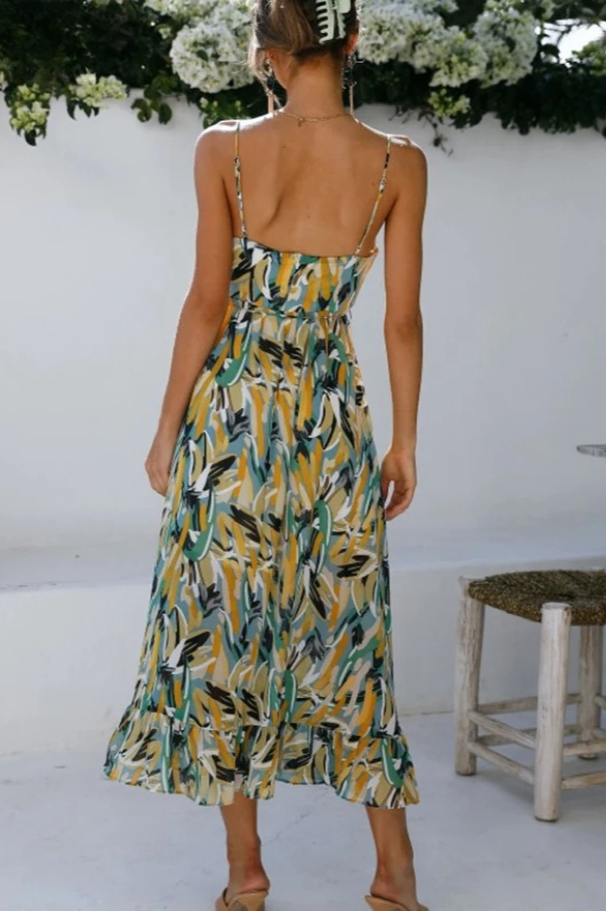 Vestido midi elegante