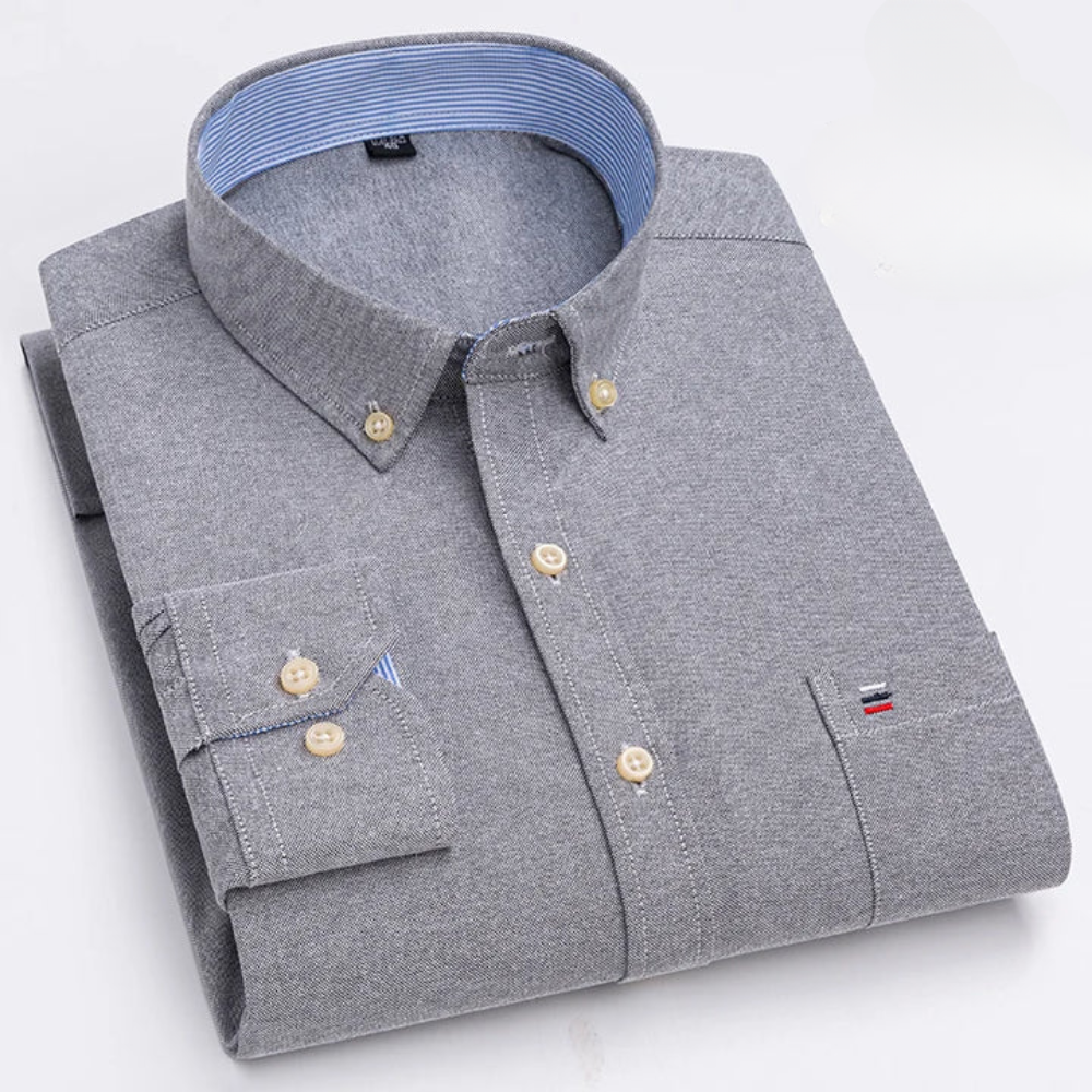 Camisa casual de algodão