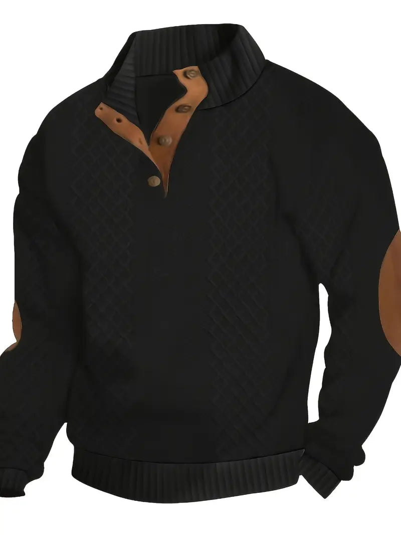 Camisola elegante com botões