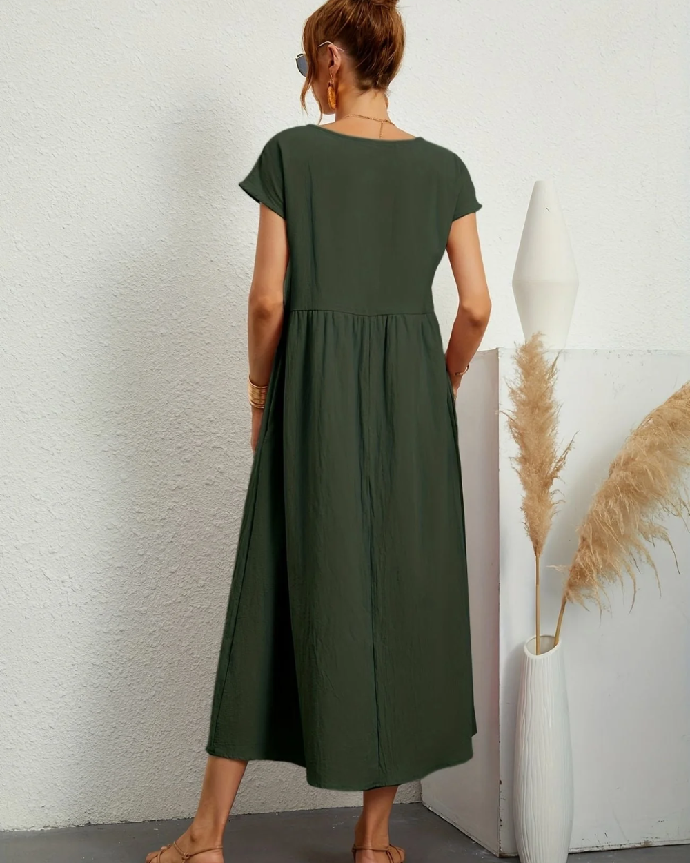 Vestido de mulher elegante