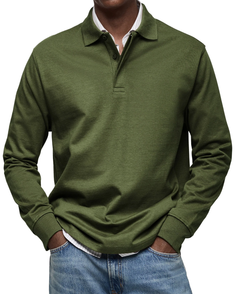 Camisola pólo casual