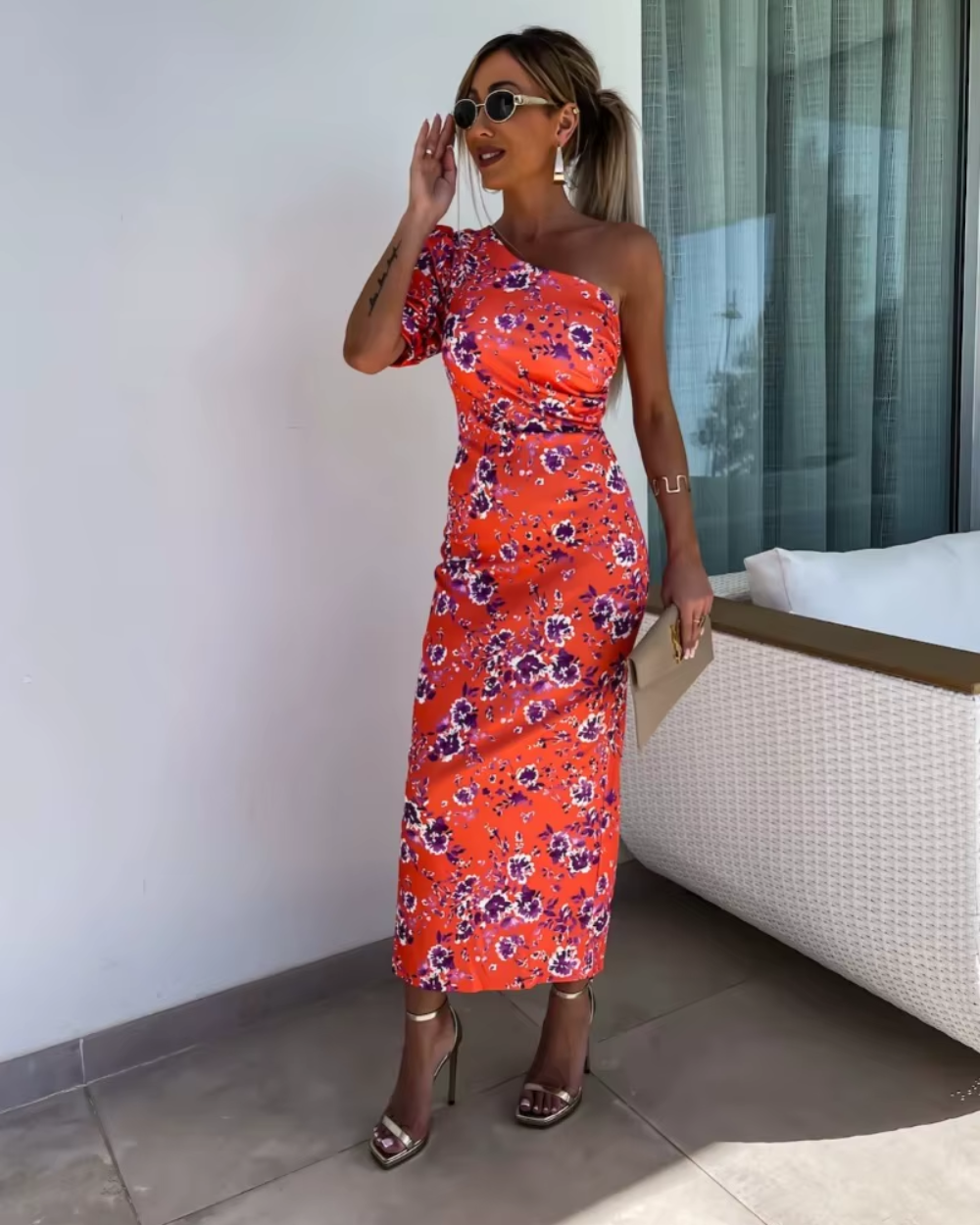 Vestido de festa elegante