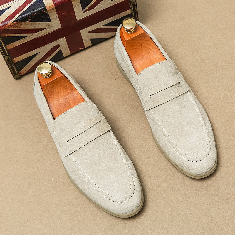 Mocassins de camurça Firenze Chic