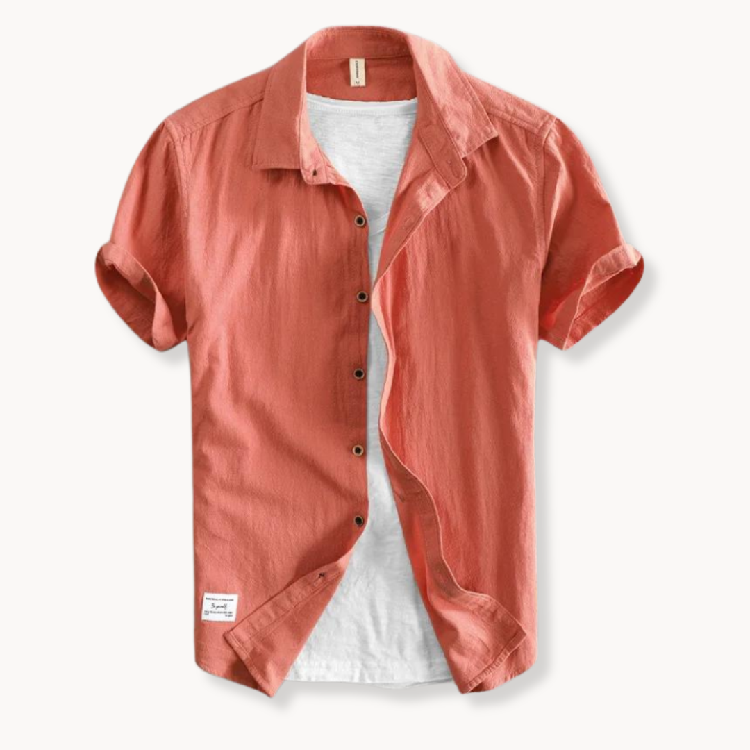 Camisa de verão em linho