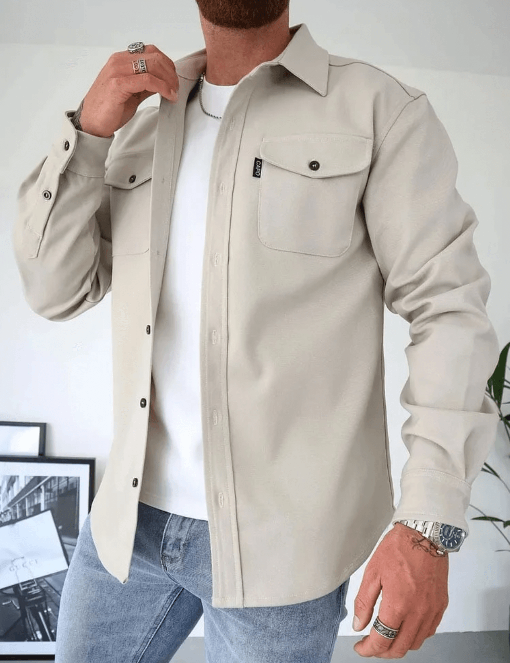 Cardigiano com estilo