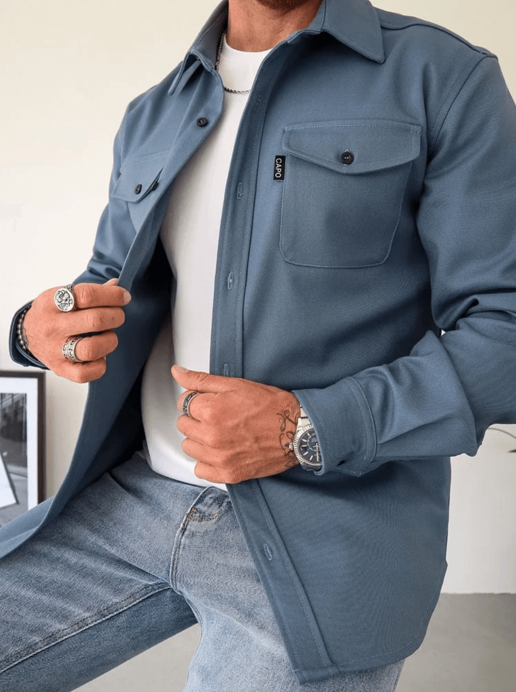 Cardigiano com estilo
