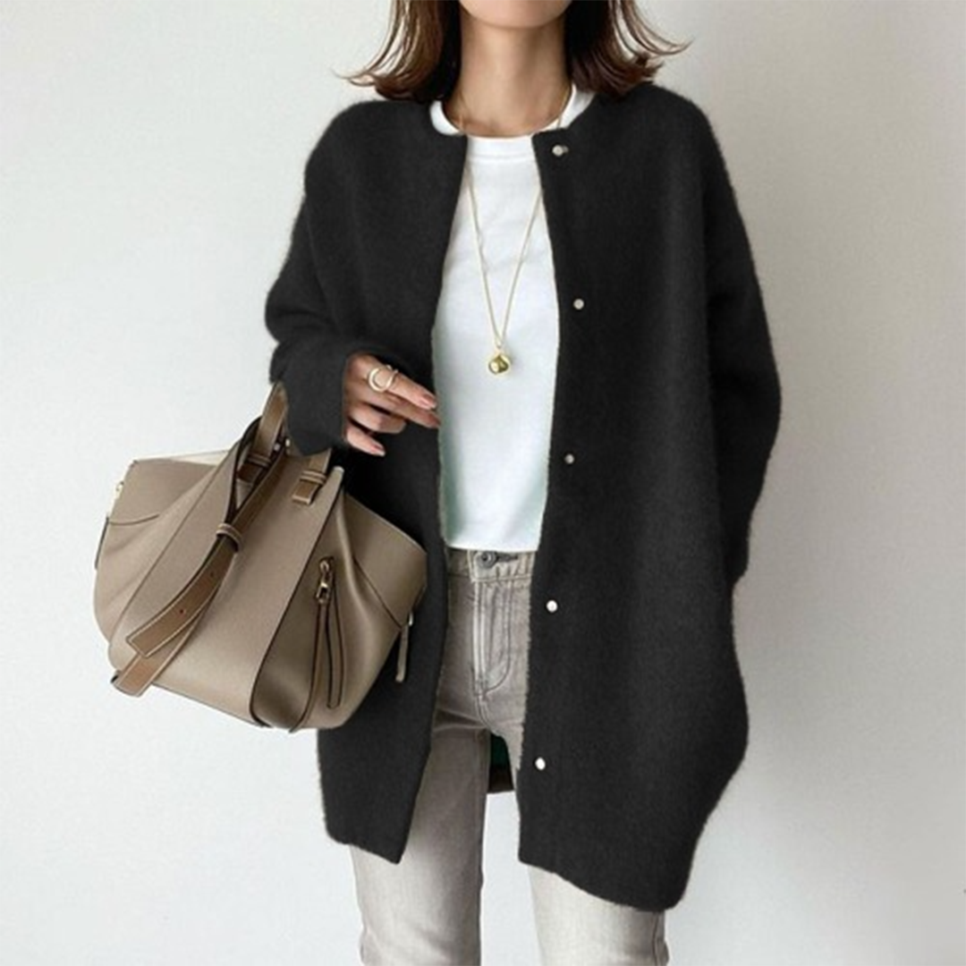 Casaco de malha Paris Elegant para mulher