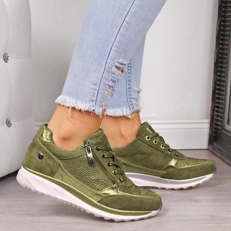 Sapatos de senhora confortáveis