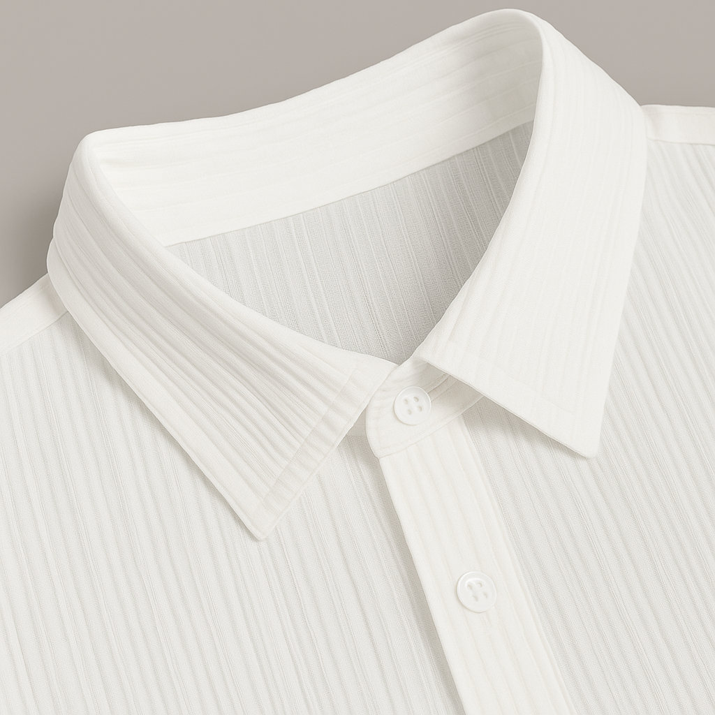 Conjunto de linho elegante