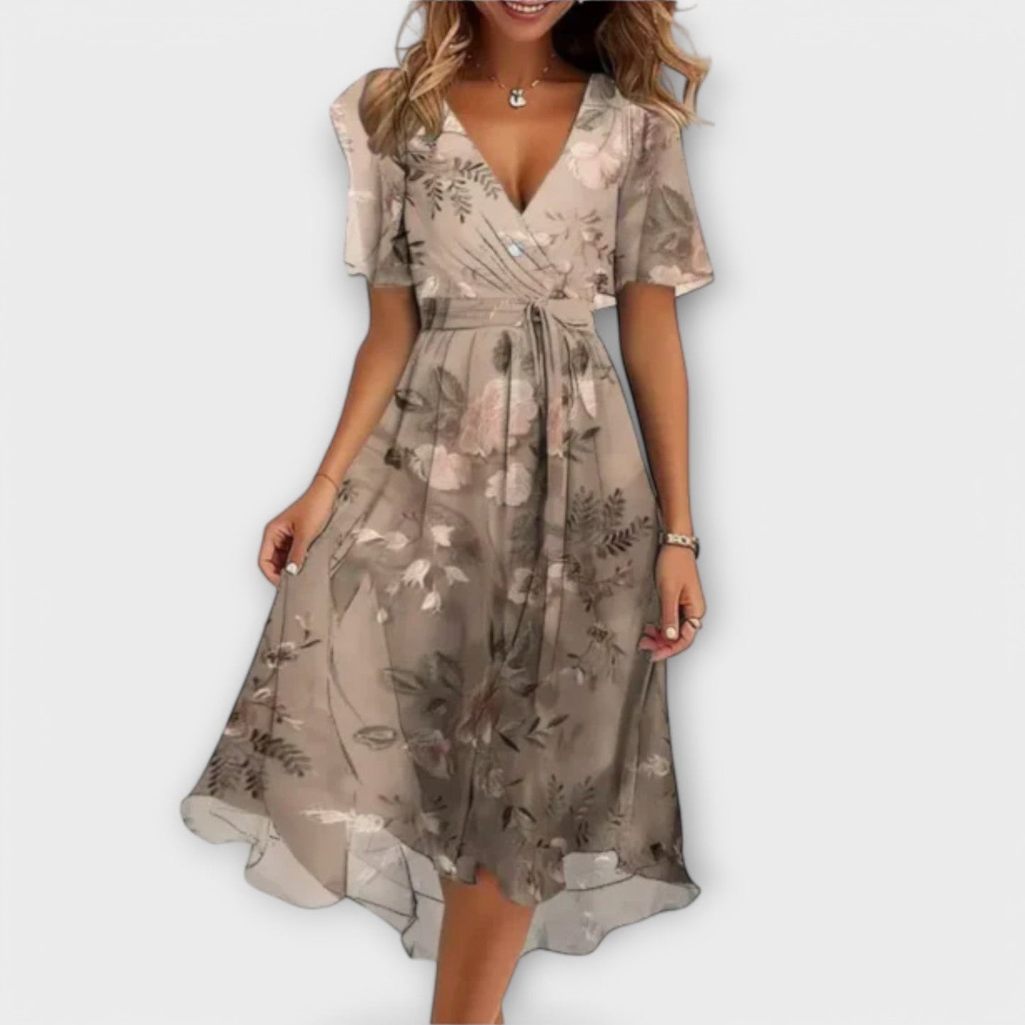 Vestido de mulher elegante