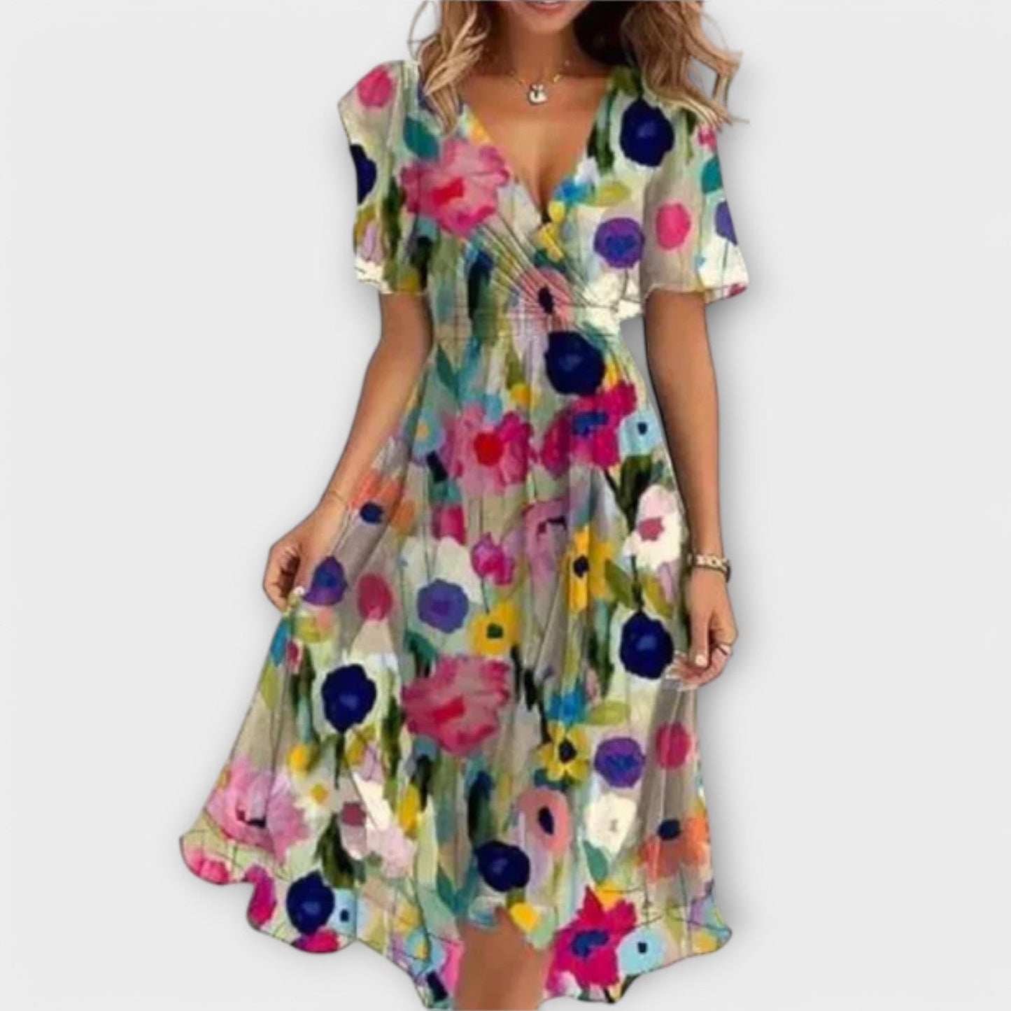 Vestido de mulher elegante
