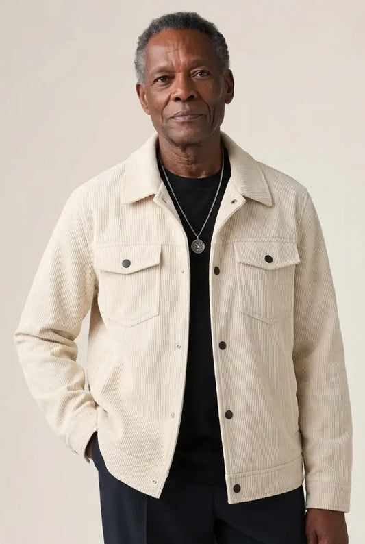 Givalli - Casaco de bombazina elegante