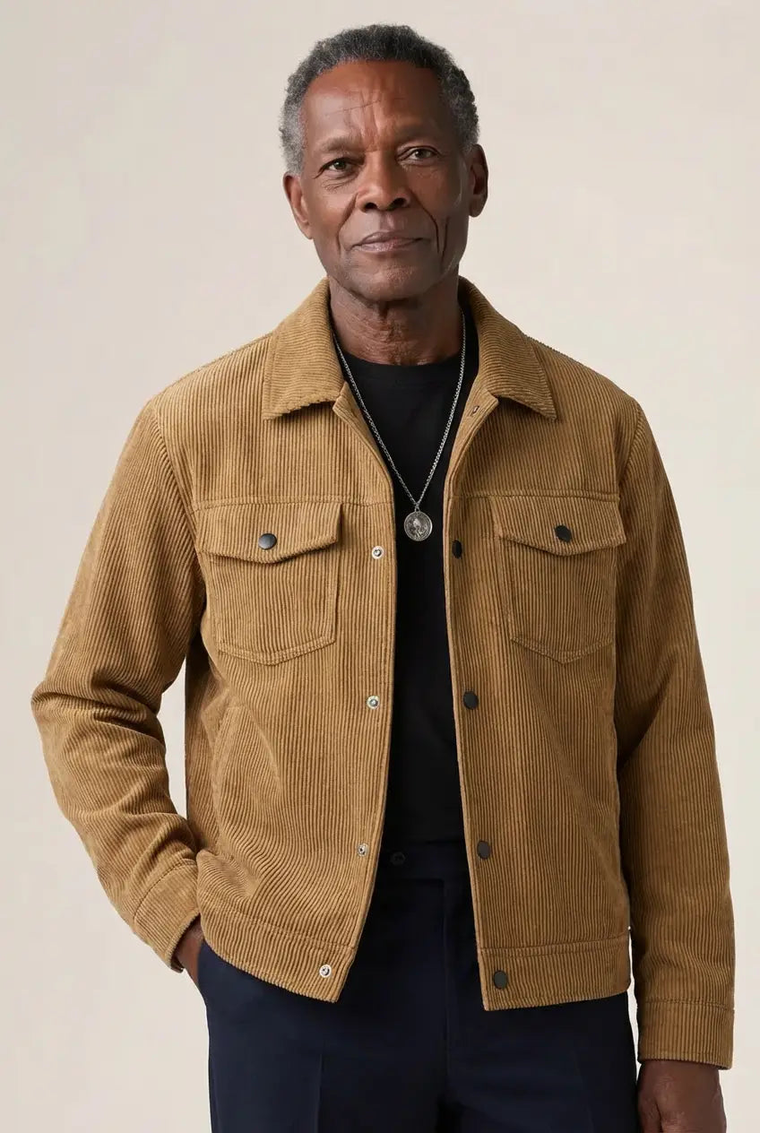 Givalli - Casaco de bombazina elegante