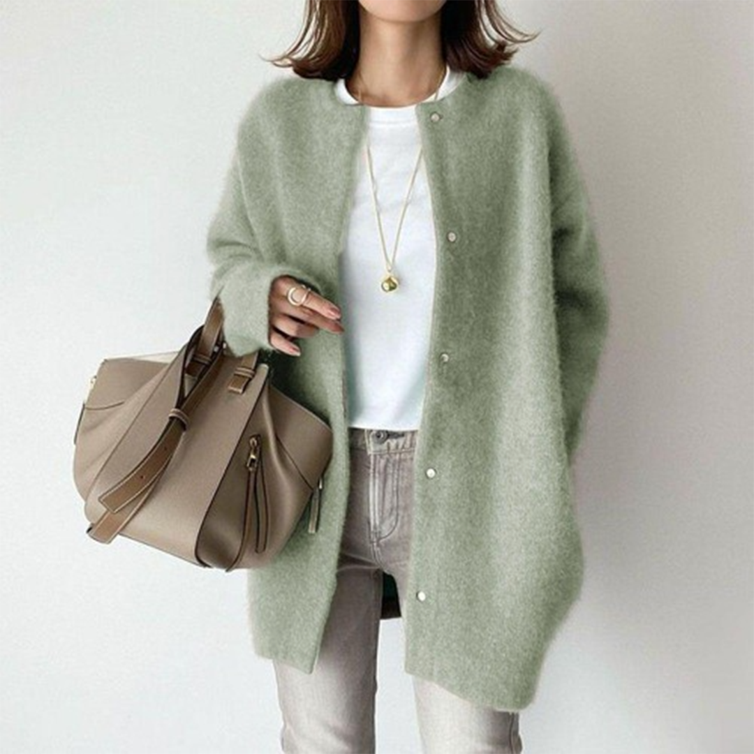 Casaco de malha Paris Elegant para mulher