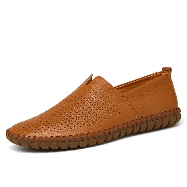 Mocassins em pele Mykonos
