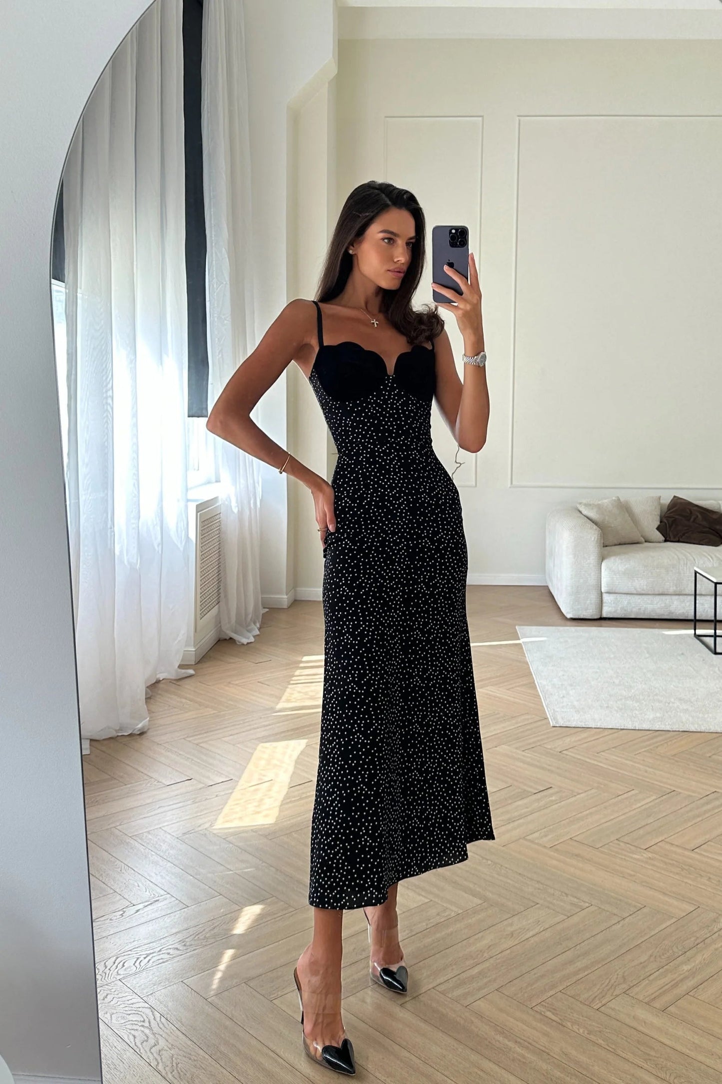 Vestido de mulher chique
