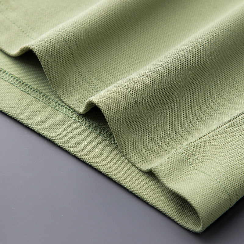 Camisa pólo de algodão elegante