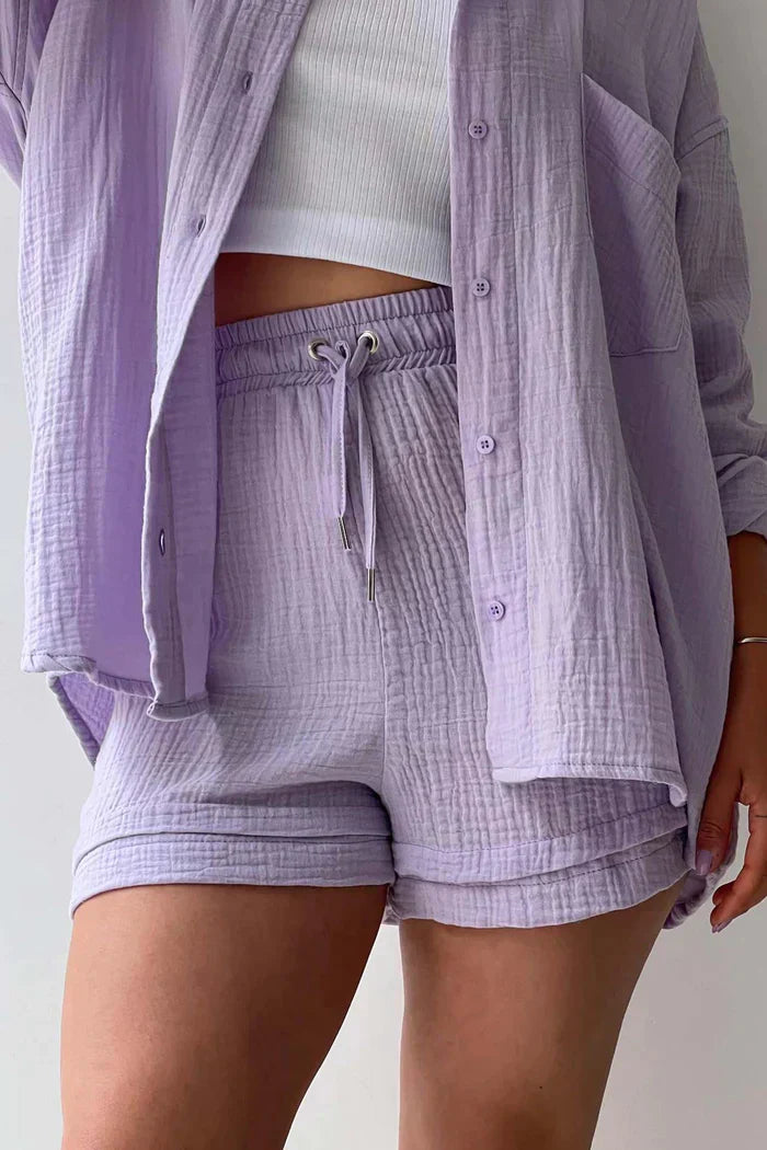 Conjunto casual de verão