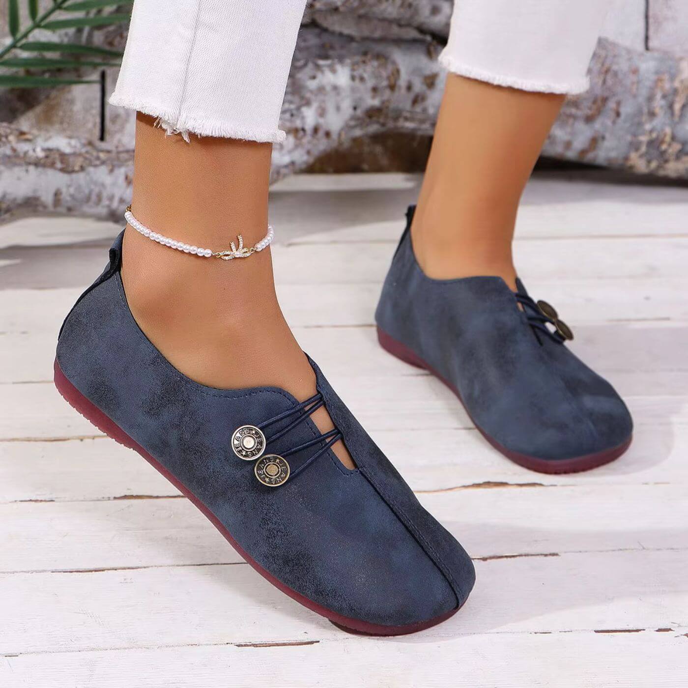 Sapatos ortopédicos macios e flexíveis