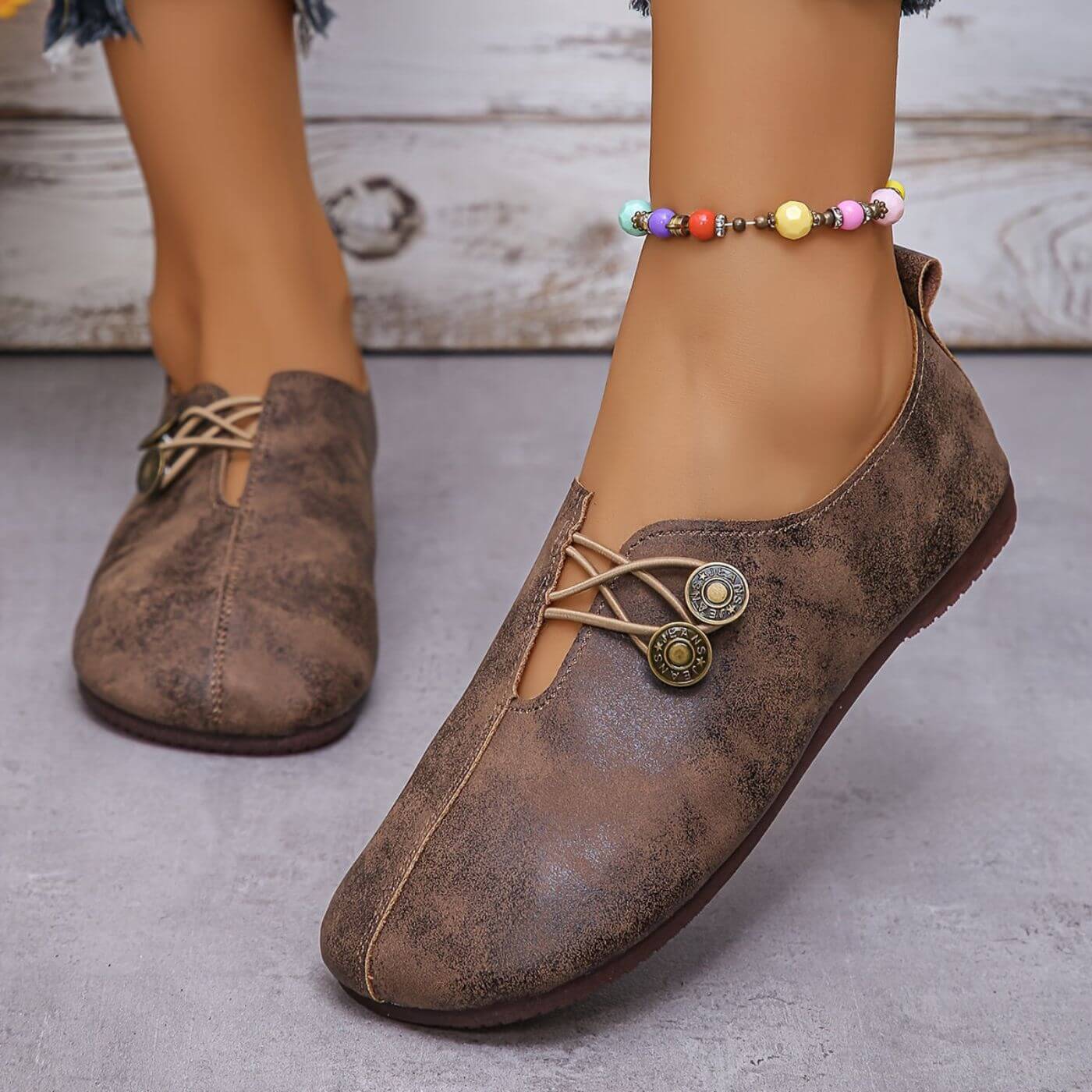 Sapatos ortopédicos macios e flexíveis